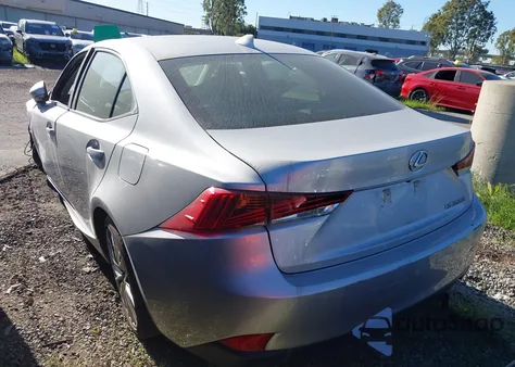 2017 Lexus Is 200T from USA, damaged, VIN JTHBA1D28H5060533